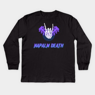 Napalm Death Kids Long Sleeve T-Shirt